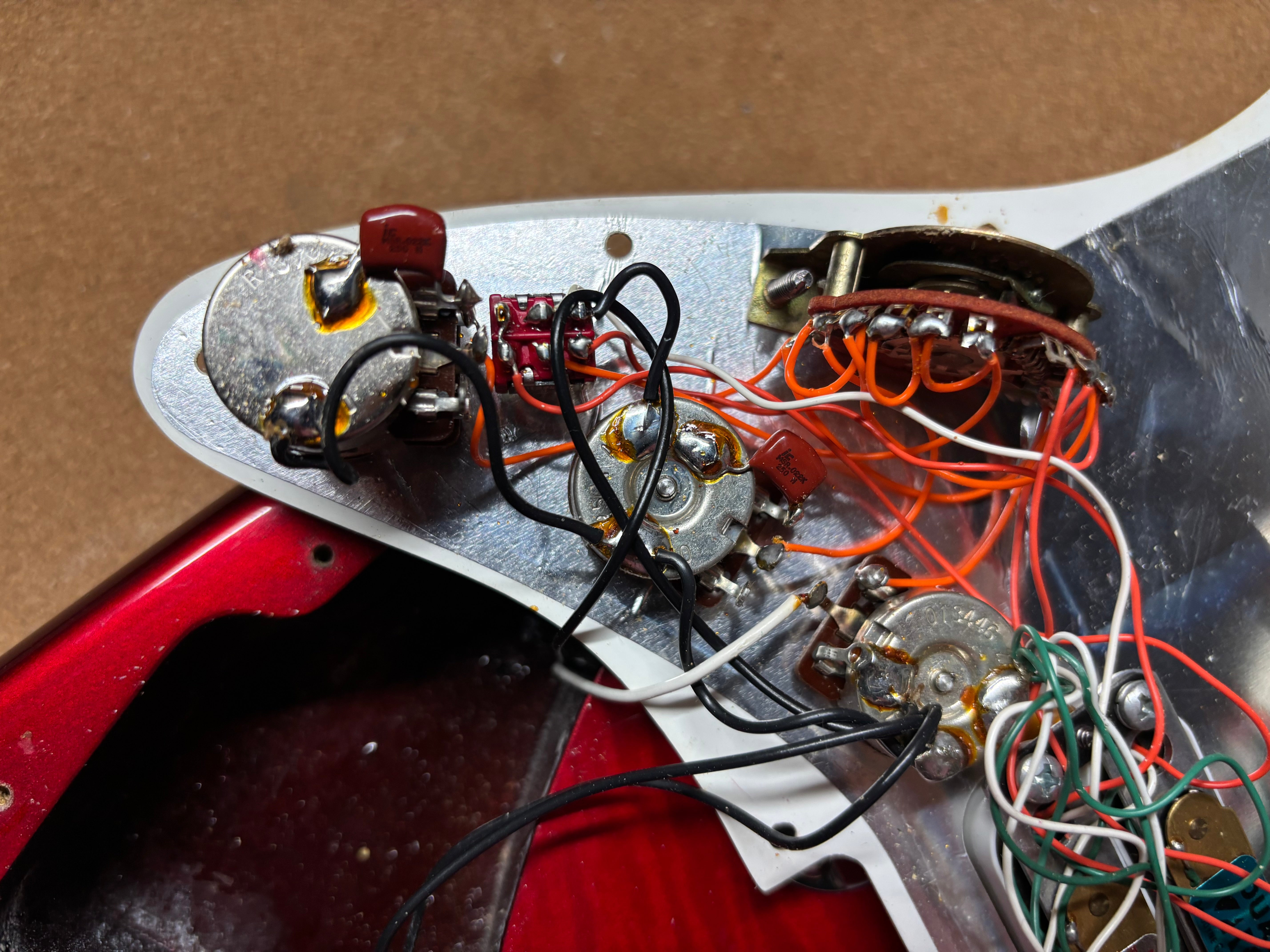 Fender Stratocaster Ultra Crimson Burst 1993 All original With full Case Candy MINT