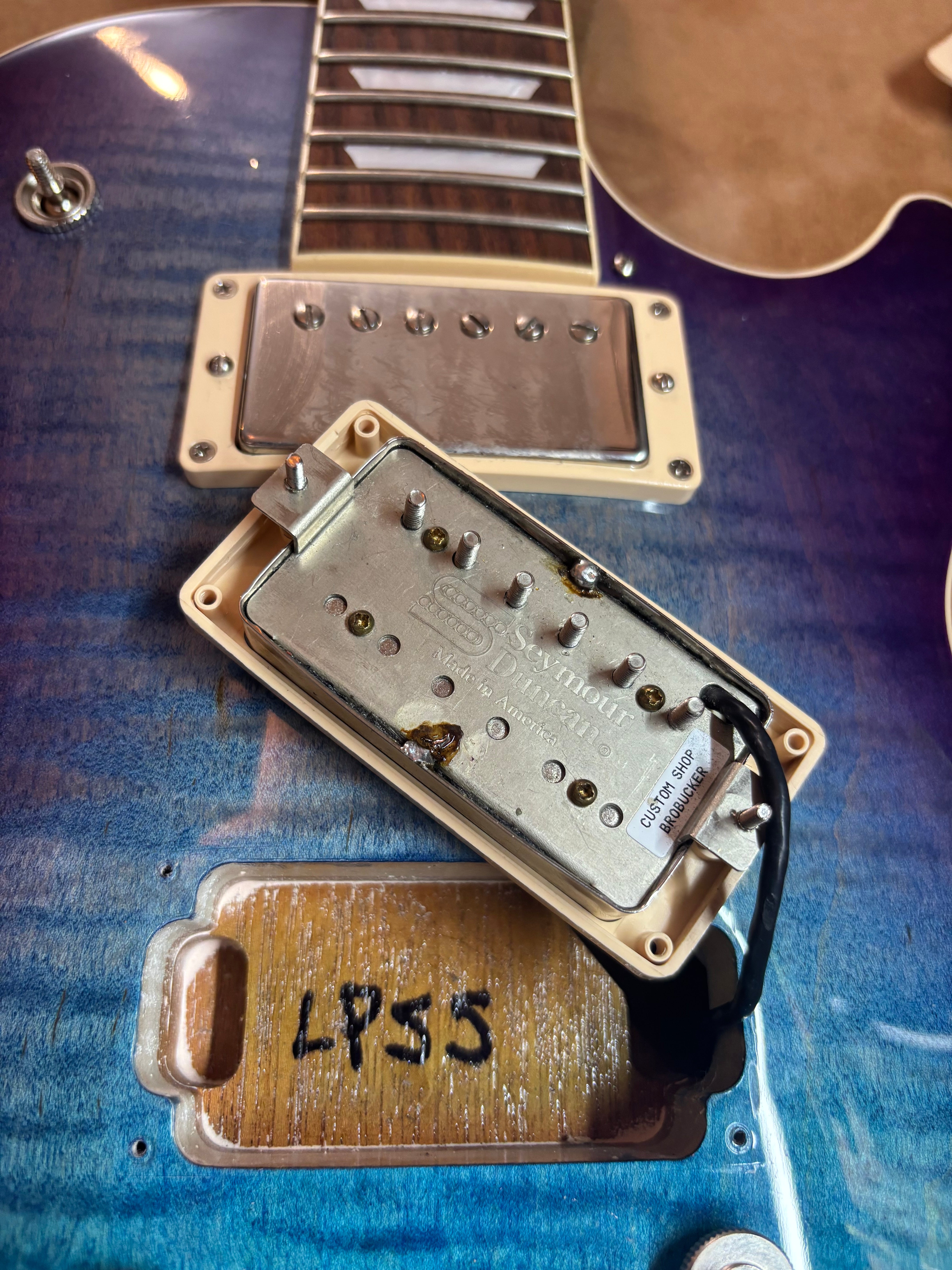 Gibson Les Paul Standard '50s 2021 Blueberry Burst steller AAA TOP