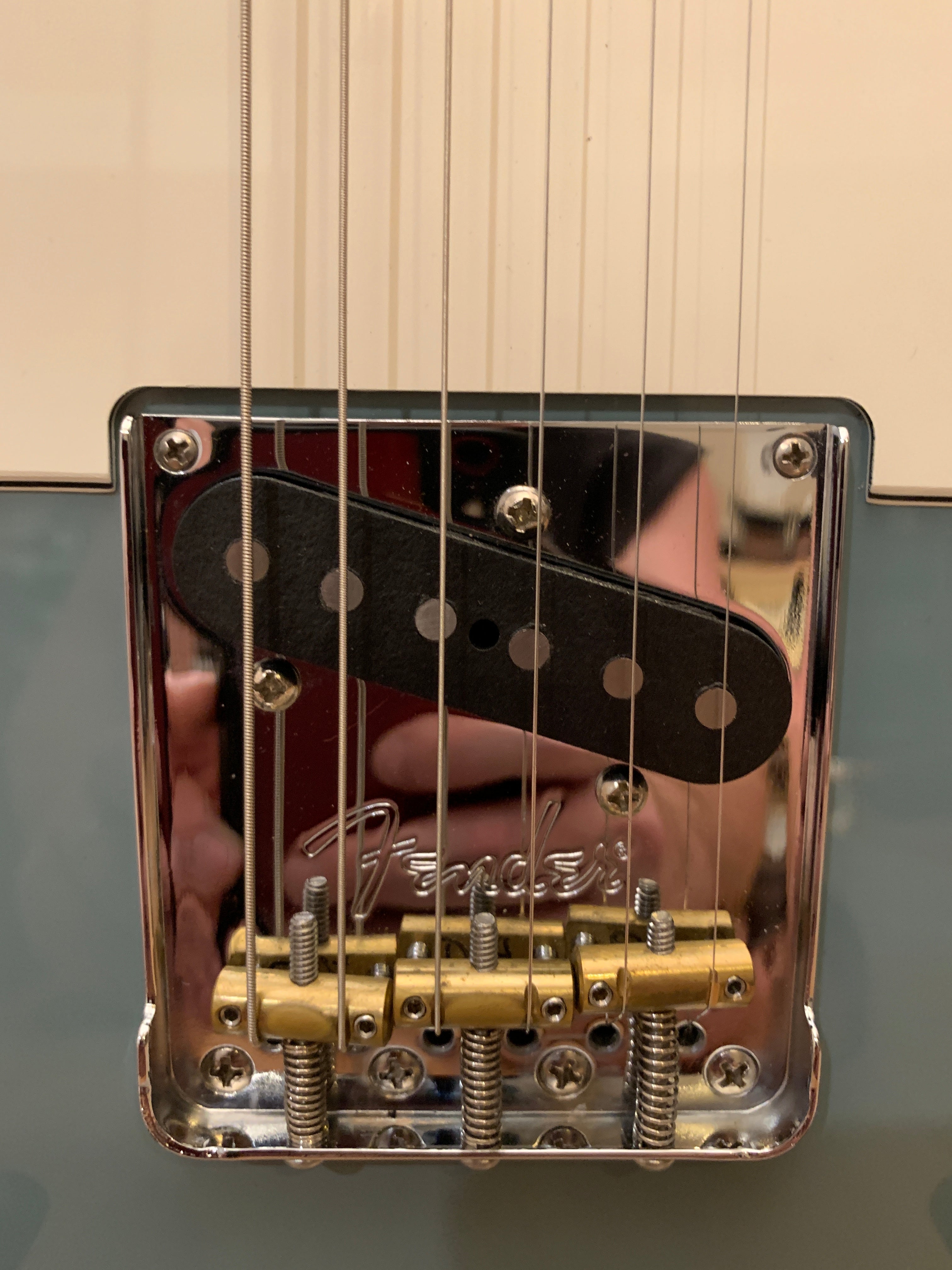 Fender American Professional Telecaster Sonic Grey 8lb
