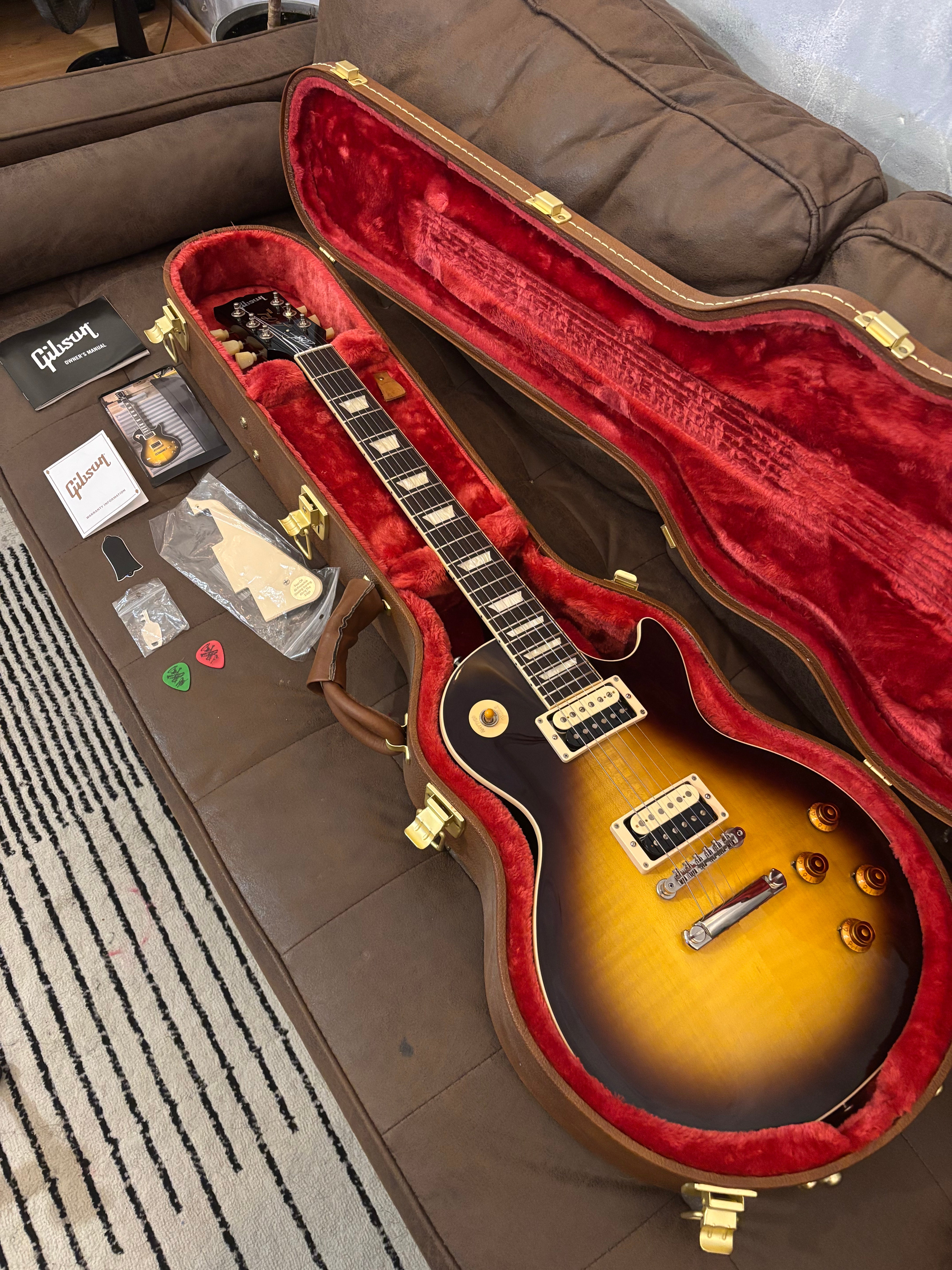 Gibson Slash Collection Les Paul Standard 2020 November Burst light 8.2LB Upgraded Slash Signature Seymour Duncan Pickups