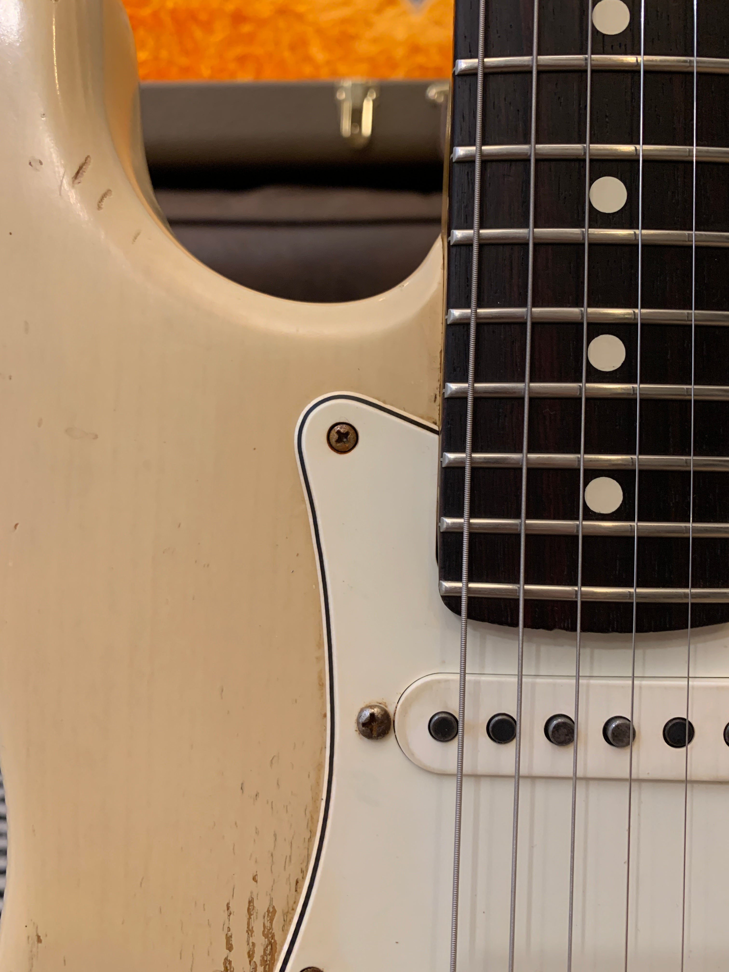 Fender Stratocaster GLAS Customs '61 Blonde Nitro Featherlight 7.4lb With Custom Shop G&G case