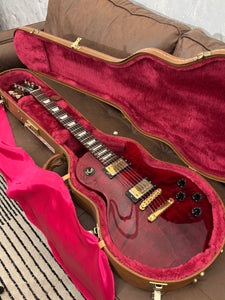 Gibson Les Paul Studio Plus Trans red 9lb WOHC NICE TOP!