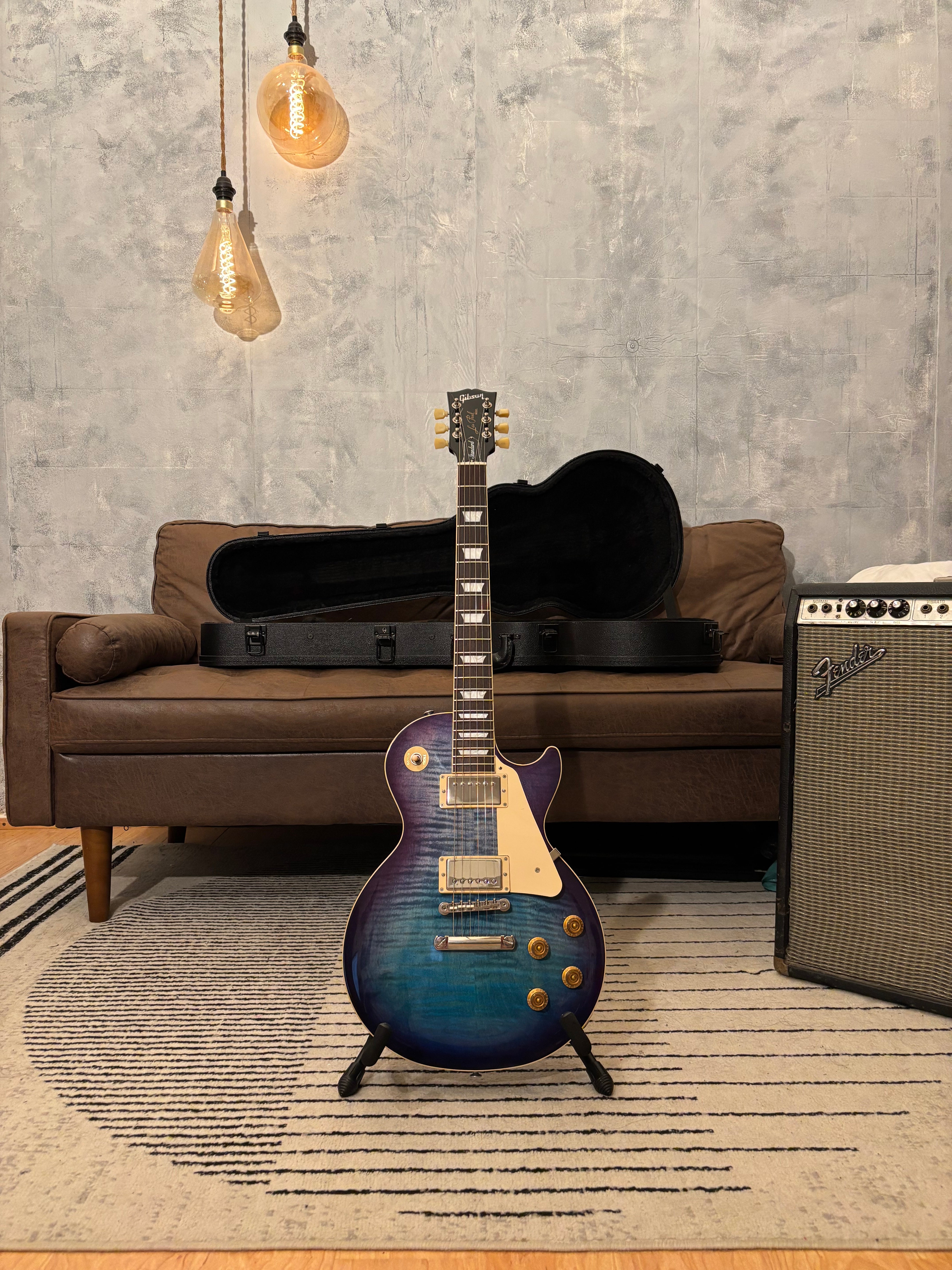 Gibson Les Paul Standard '60s 2021 Blueberry Burst steller AAA TOP