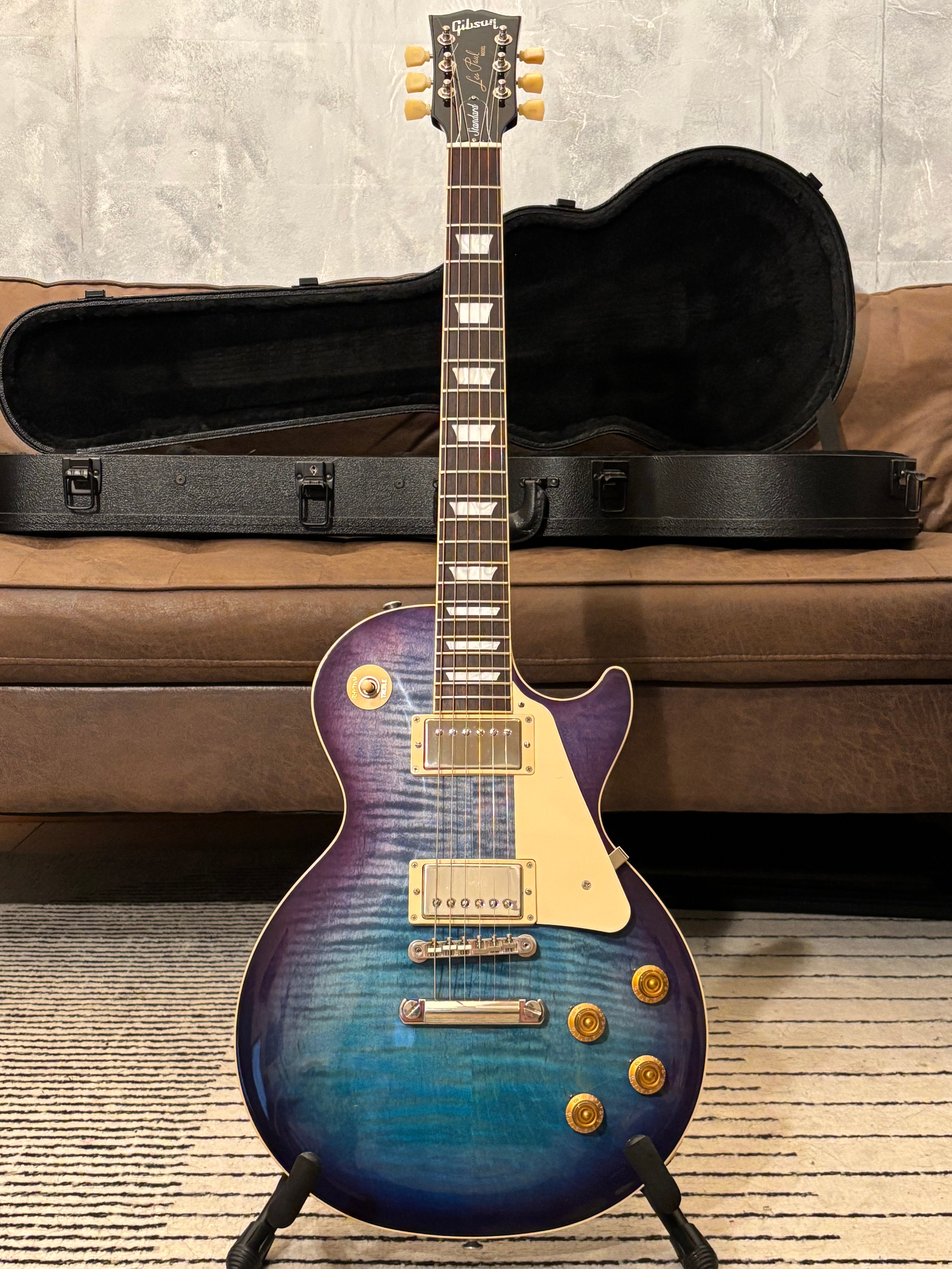 Gibson Les Paul Standard '60s 2021 Blueberry Burst steller AAA TOP