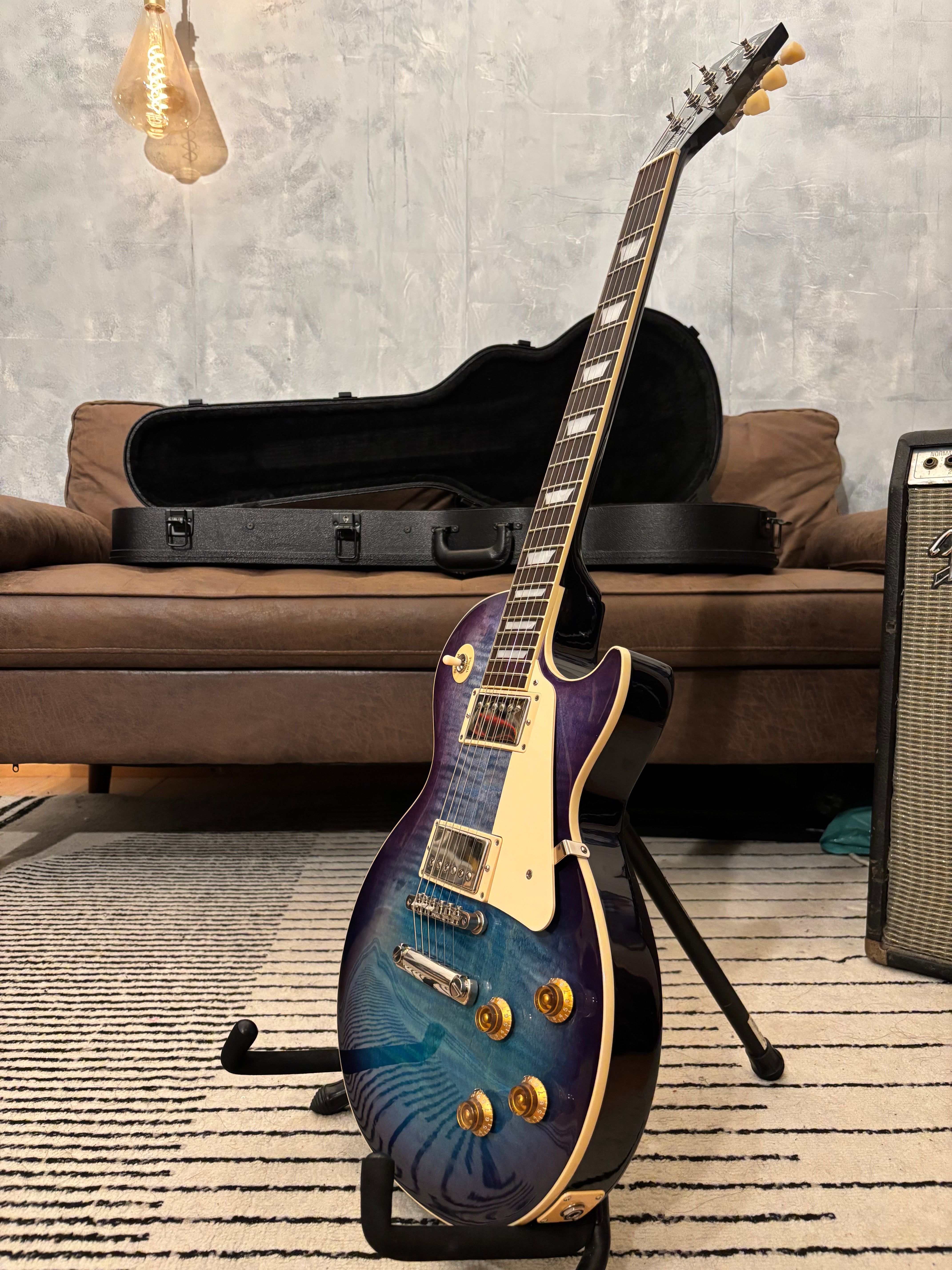 Gibson Les Paul Standard '60s 2021 Blueberry Burst steller AAA TOP