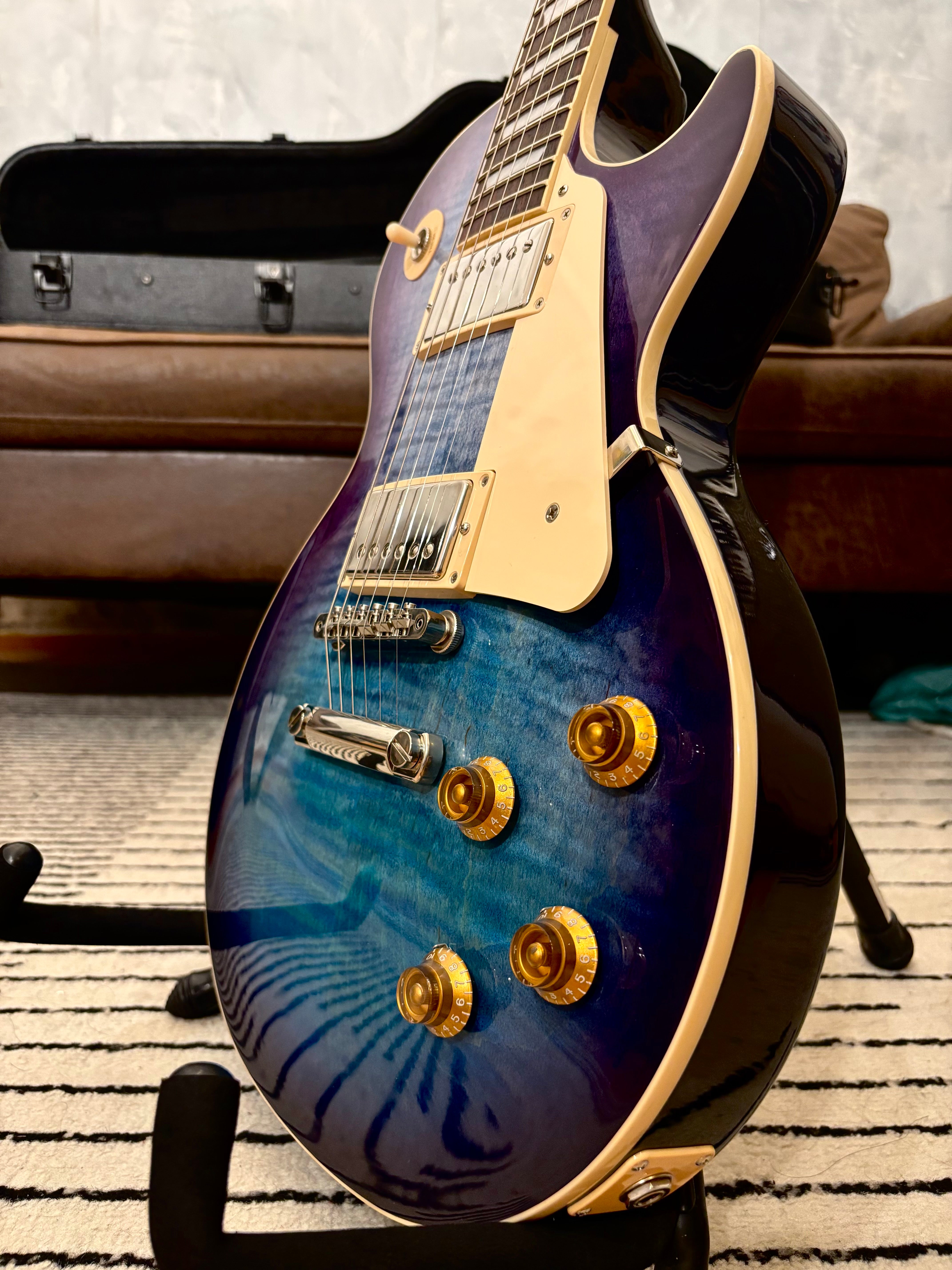 Gibson Les Paul Standard '60s 2021 Blueberry Burst steller AAA TOP