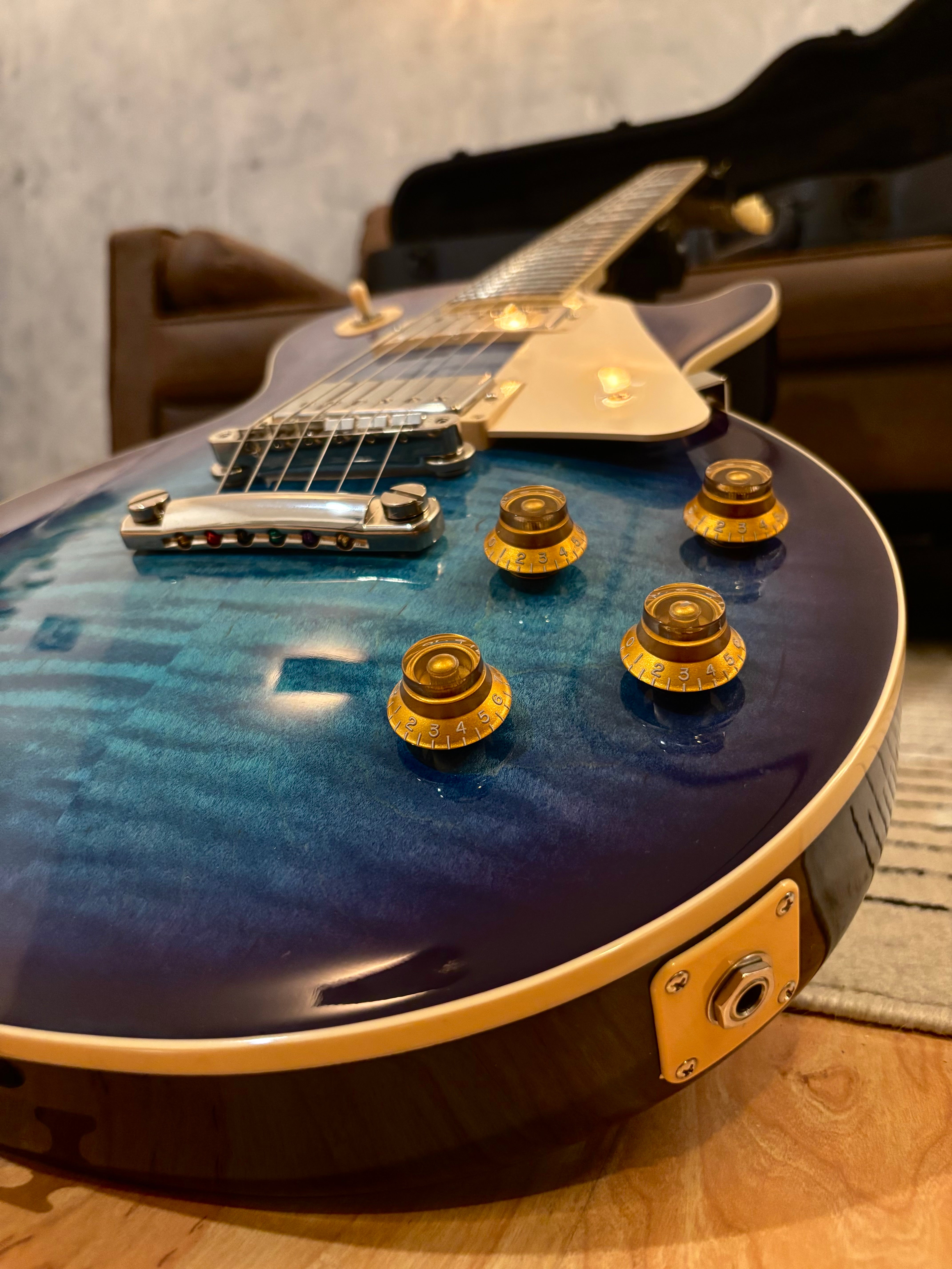 Gibson Les Paul Standard '60s 2021 Blueberry Burst steller AAA TOP