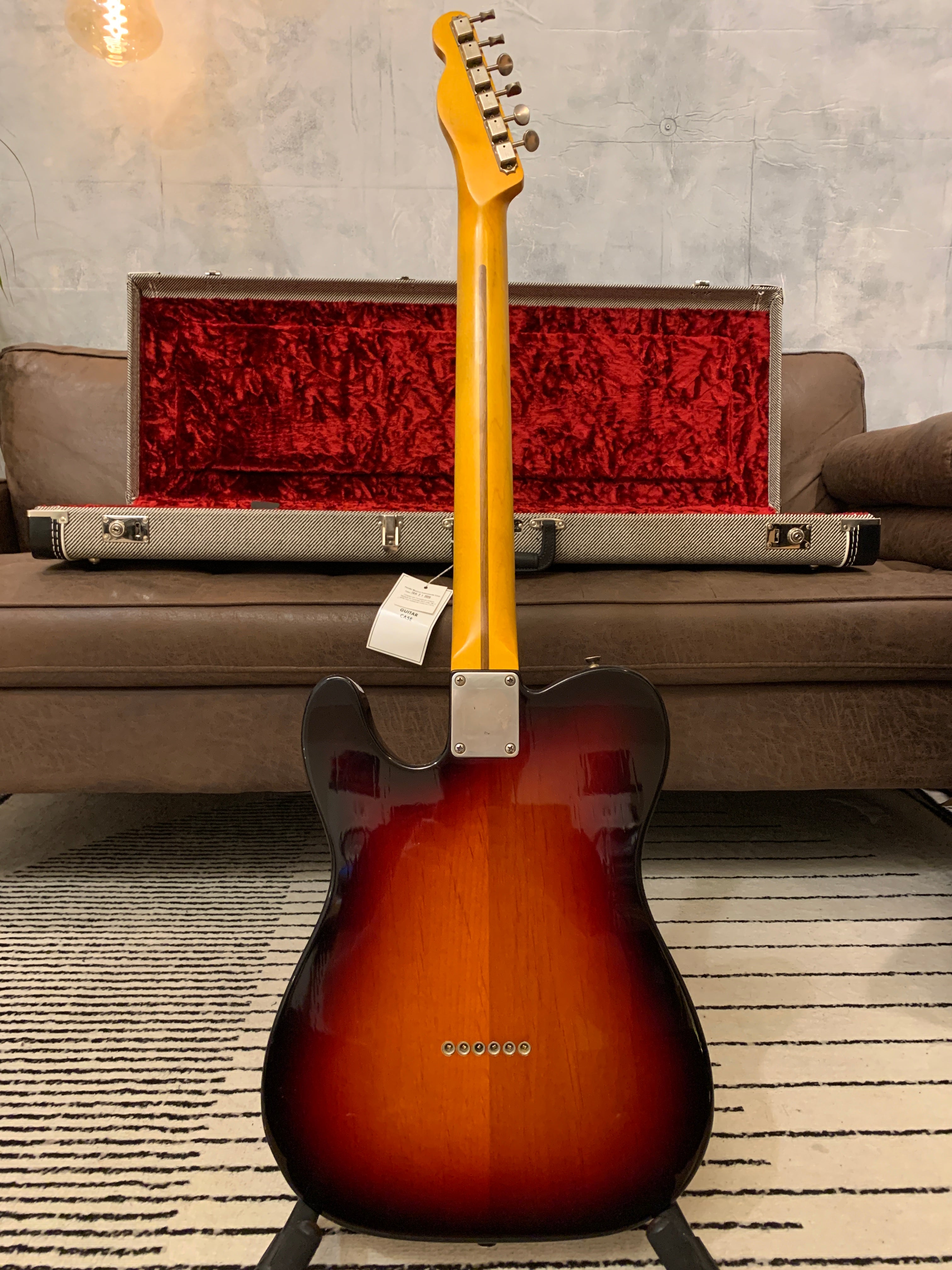 GLAS Custom Fender '62 Reissue Telecaster Relic 7.6lb With G&G Custom Tweed