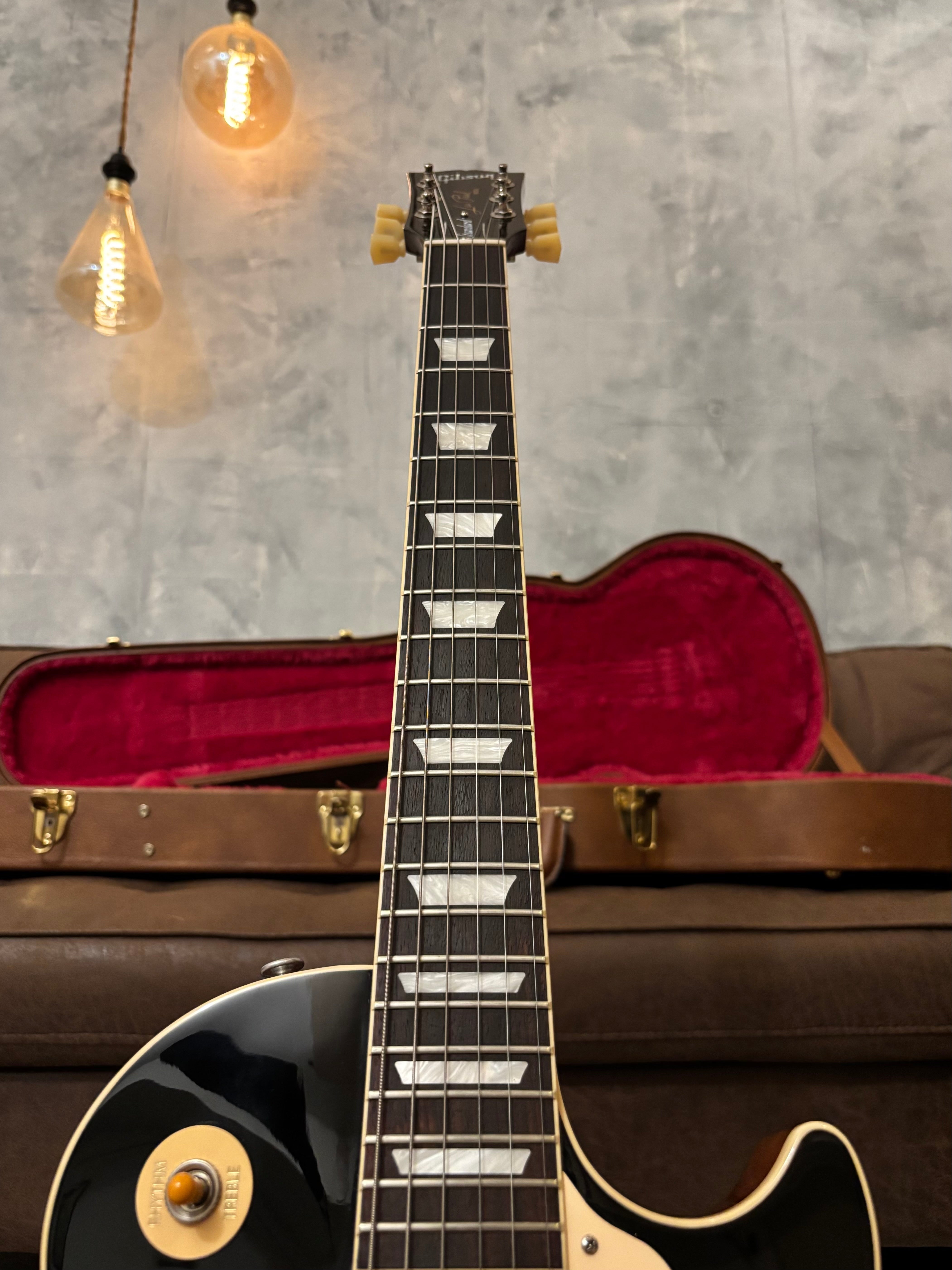 Gibson Les Paul Standard 50's 2022 AAA Quilted Flame Top Tobacco Burst Light only 9lb!