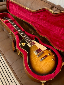 Gibson Les Paul Standard 50's 2022 AAA Quilted Flame Top Tobacco Burst Light only 9lb!