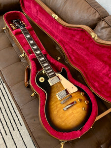 Gibson Les Paul Standard 50's 2022 AAA Quilted Flame Top Tobacco Burst Light only 9lb!