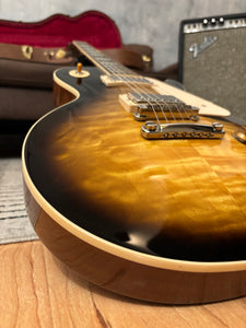 Gibson Les Paul Standard 50's 2022 AAA Quilted Flame Top Tobacco Burst Light only 9lb!