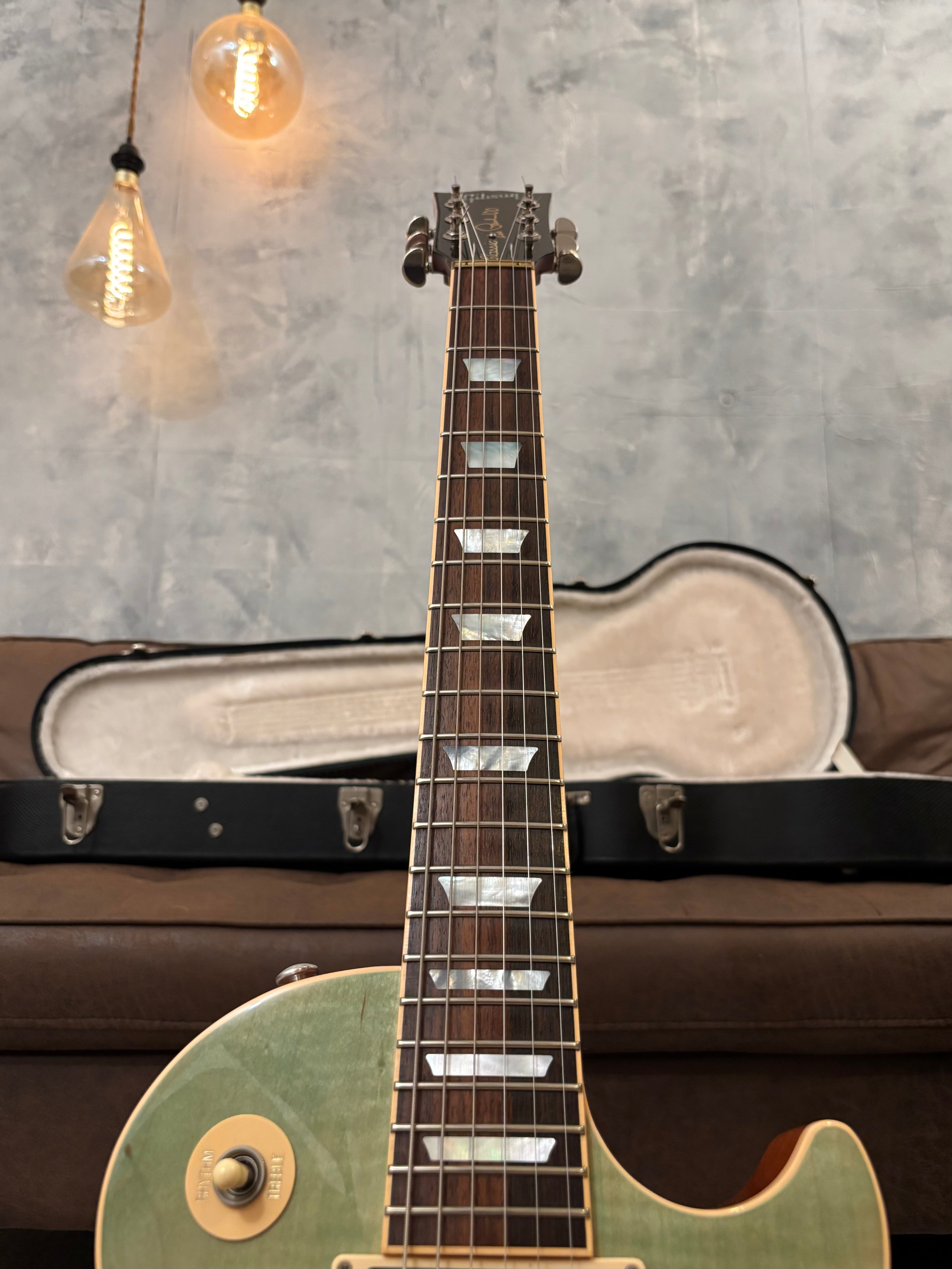Gibson Les Paul Classic 2015 Seafoam Green Lightweight 9.2lb And Super Clean