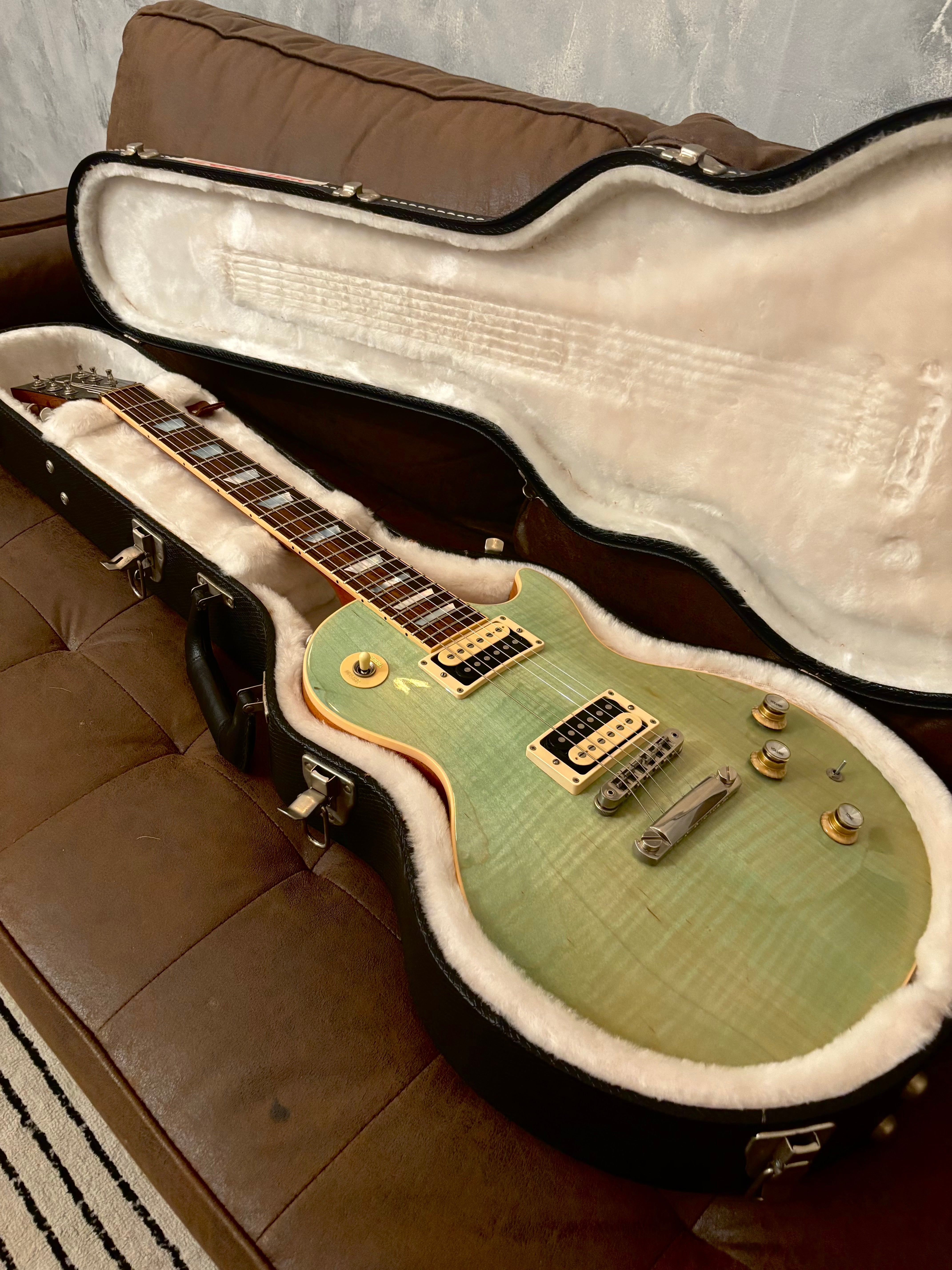 Gibson Les Paul Classic 2015 Seafoam Green Lightweight 9.2lb And Super Clean