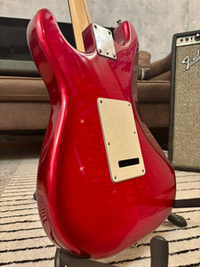 Fender Stratocaster Ultra Crimson Burst 1993 All original With full Case Candy MINT