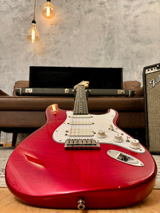 Fender Stratocaster Ultra Crimson Burst 1993 All original With full Case Candy MINT