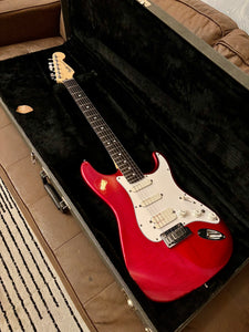 Fender Stratocaster Ultra Crimson Burst 1993 All original With full Case Candy MINT