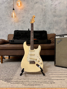 Fender American Standard 2016 Olympic White with Custom Shop Fat 50 Pickups All original with Case And Full Case Candy