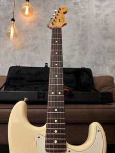 Fender American Standard 2016 Olympic White with Custom Shop Fat 50 Pickups All original with Case And Full Case Candy