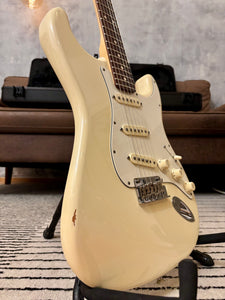Fender American Standard 2016 Olympic White with Custom Shop Fat 50 Pickups All original with Case And Full Case Candy