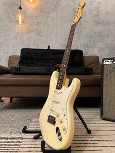 Fender American Standard 2016 Olympic White with Custom Shop Fat 50 Pickups All original with Case And Full Case Candy