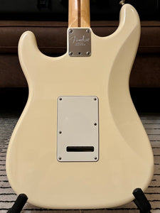 Fender American Standard 2016 Olympic White with Custom Shop Fat 50 Pickups All original with Case And Full Case Candy