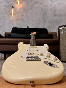 Fender American Standard 2016 Olympic White with Custom Shop Fat 50 Pickups All original with Case And Full Case Candy