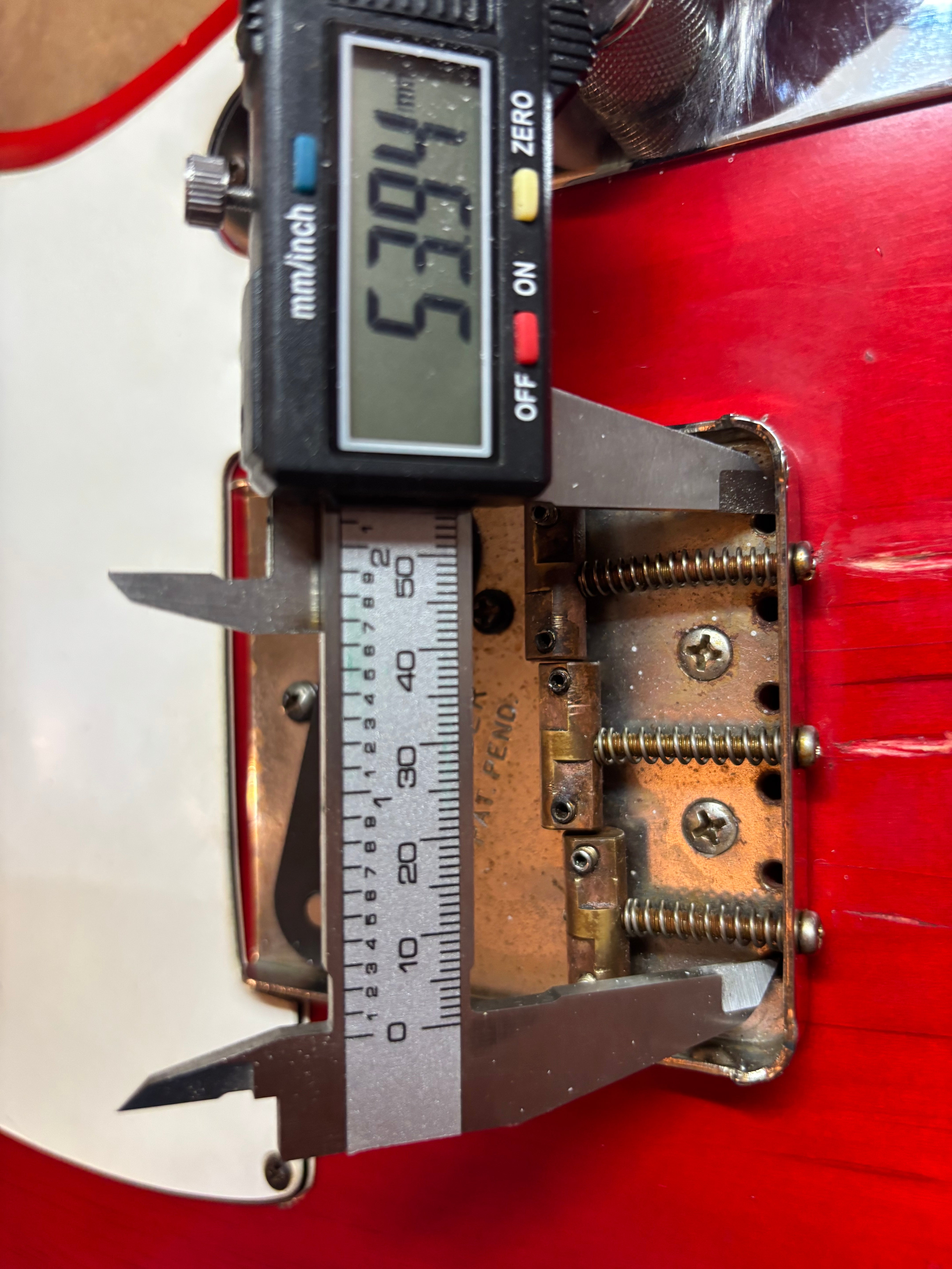 Fender Telecaster 1963 Rare Limited Run Trans Red Model RI. Feather light at 7.4lb