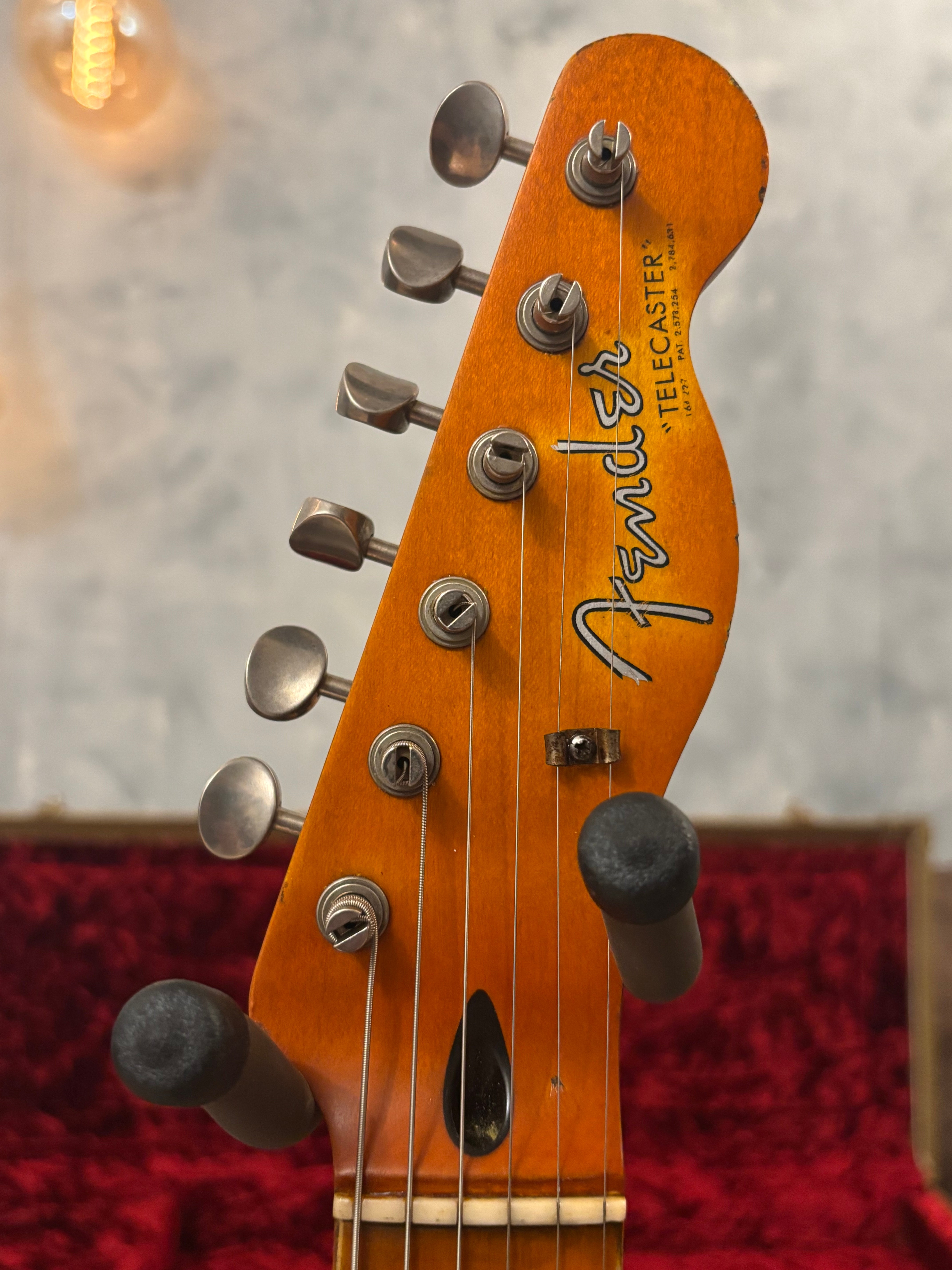 GLAS Custom Fender 1961 Reissue Telecaster Relic 8lb With G&G Custom Tweed