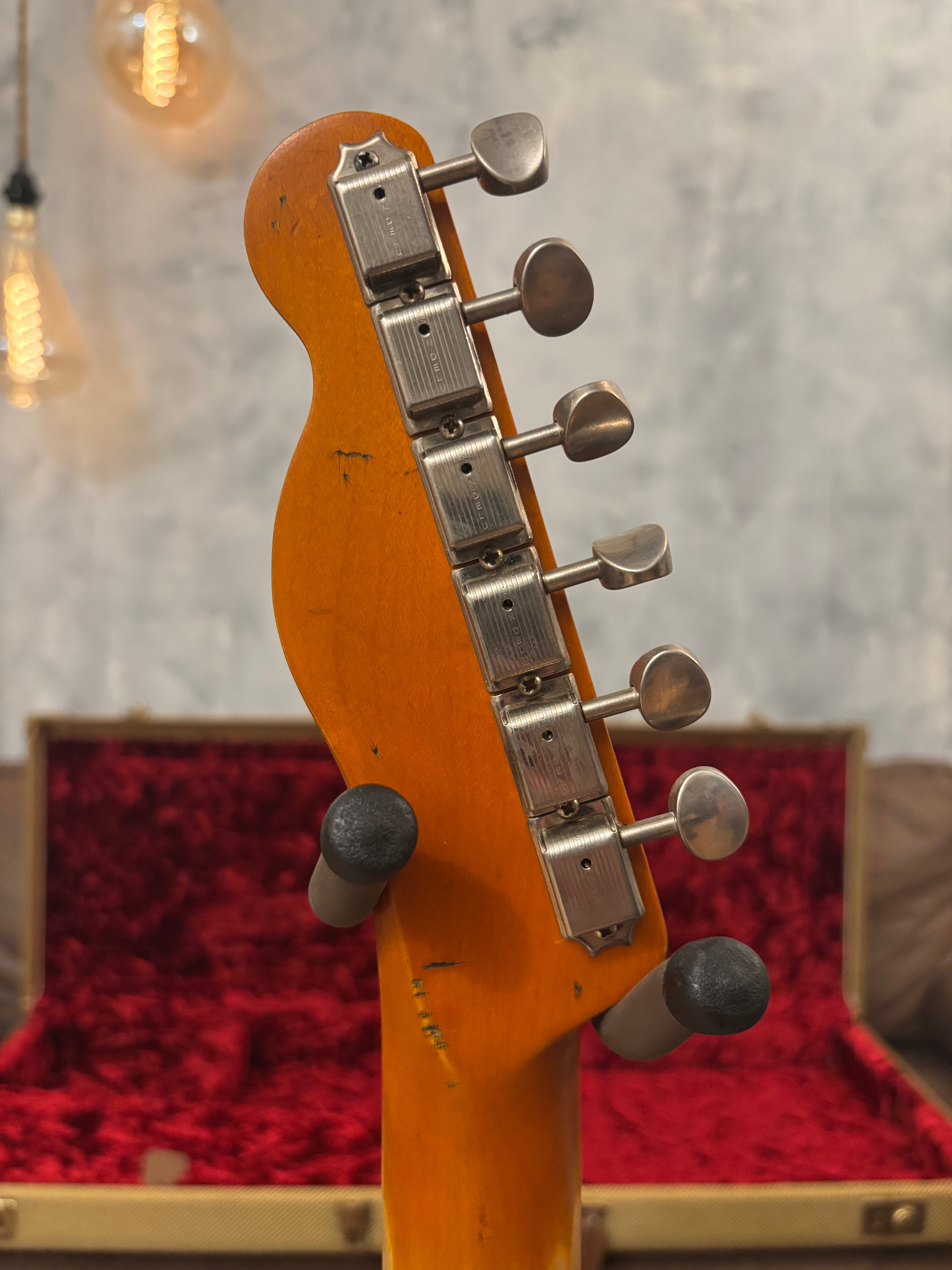 GLAS Custom Fender 1961 Reissue Telecaster Relic 8lb With G&G Custom Tweed