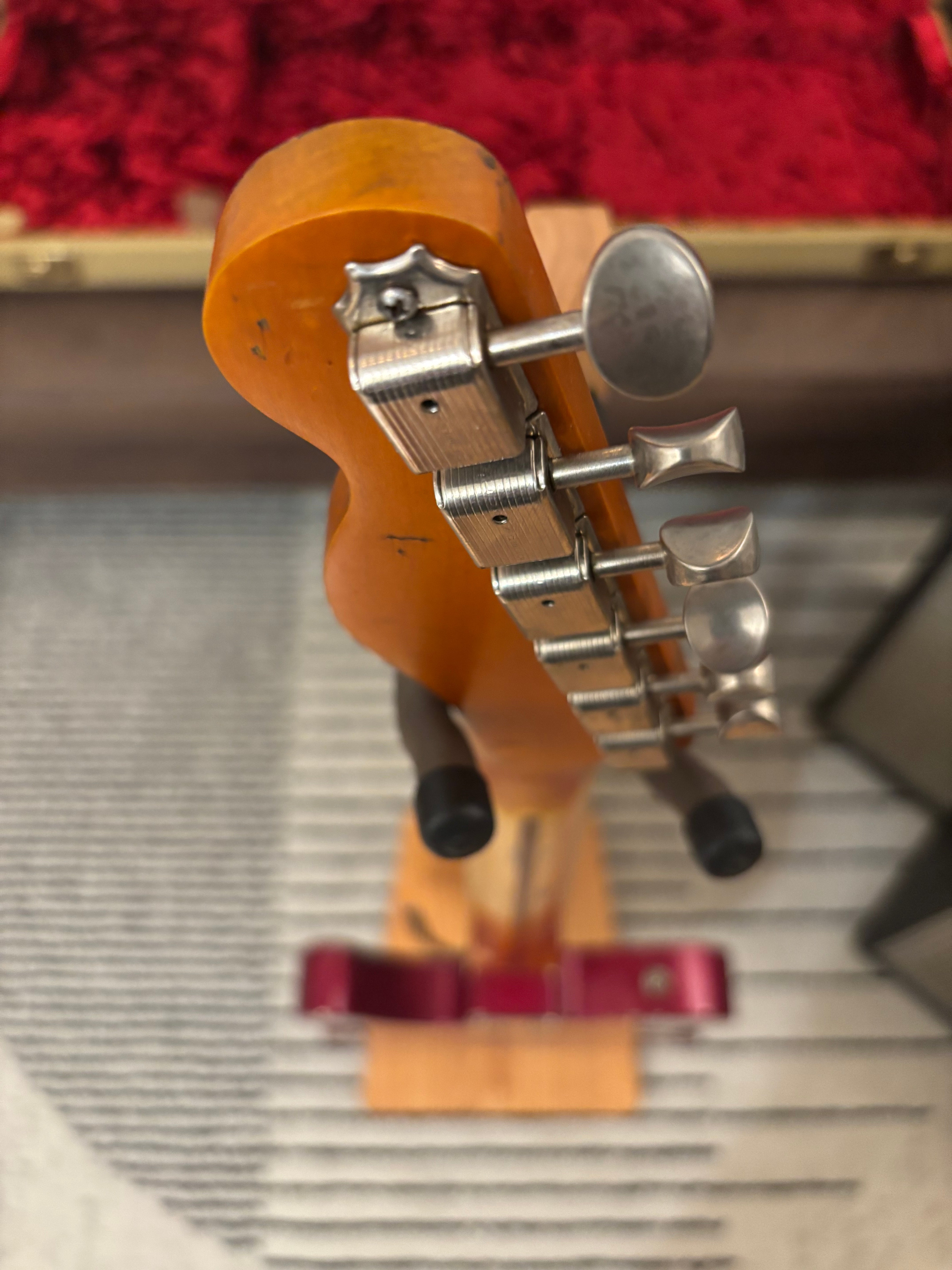 GLAS Custom Fender 1961 Reissue Telecaster Relic 8lb With G&G Custom Tweed