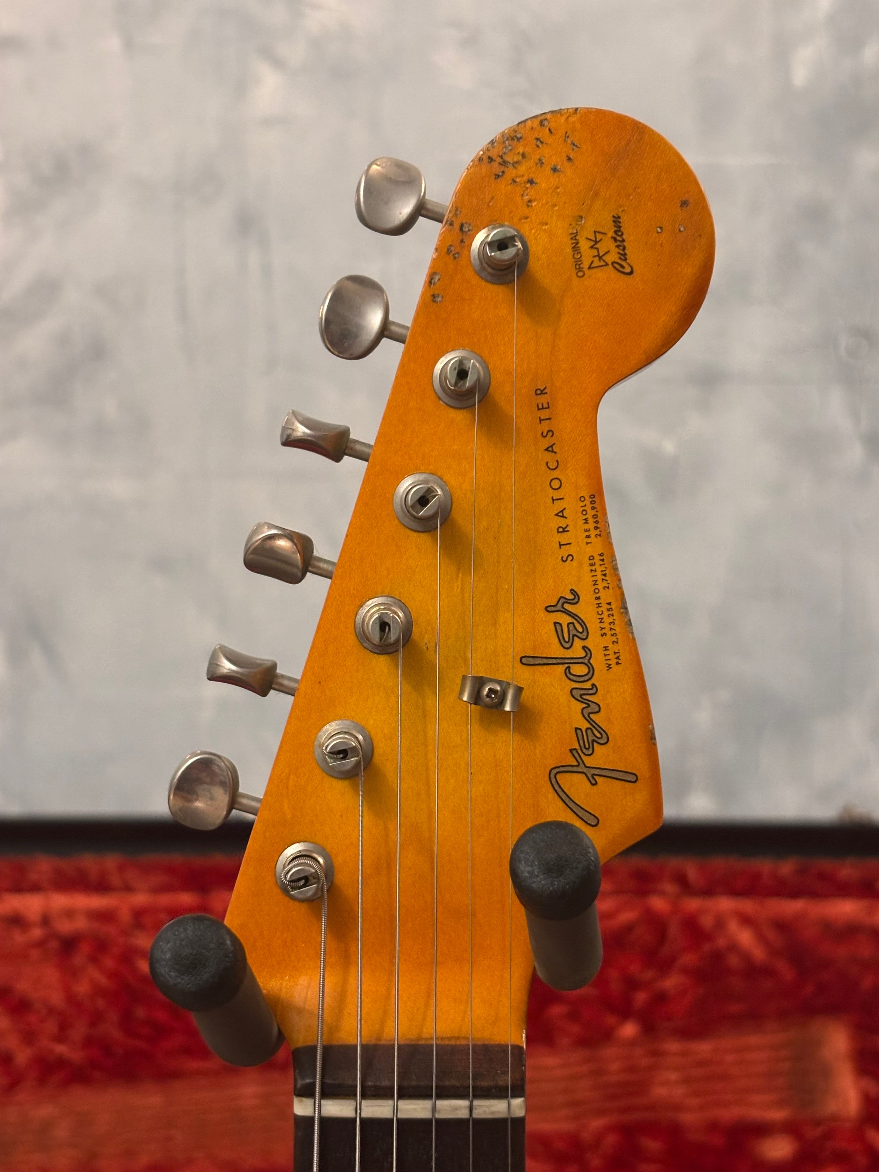 Fender Stratocaster 1962 GLAS Custom Honey Blonde Heavy Relic Light at 7.6lb Stunning