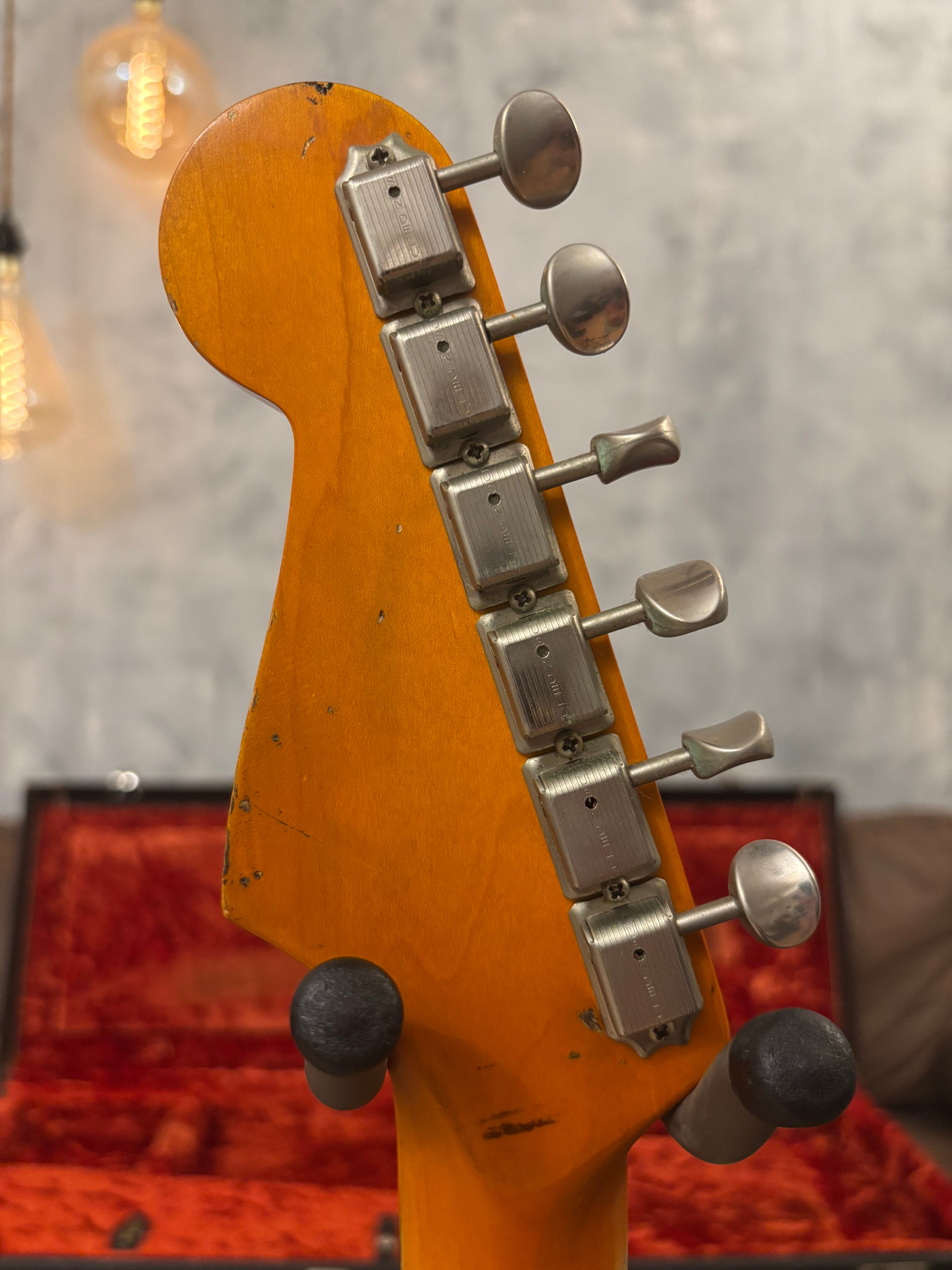 Fender Stratocaster 1962 GLAS Custom Honey Blonde Heavy Relic Light at 7.6lb Stunning