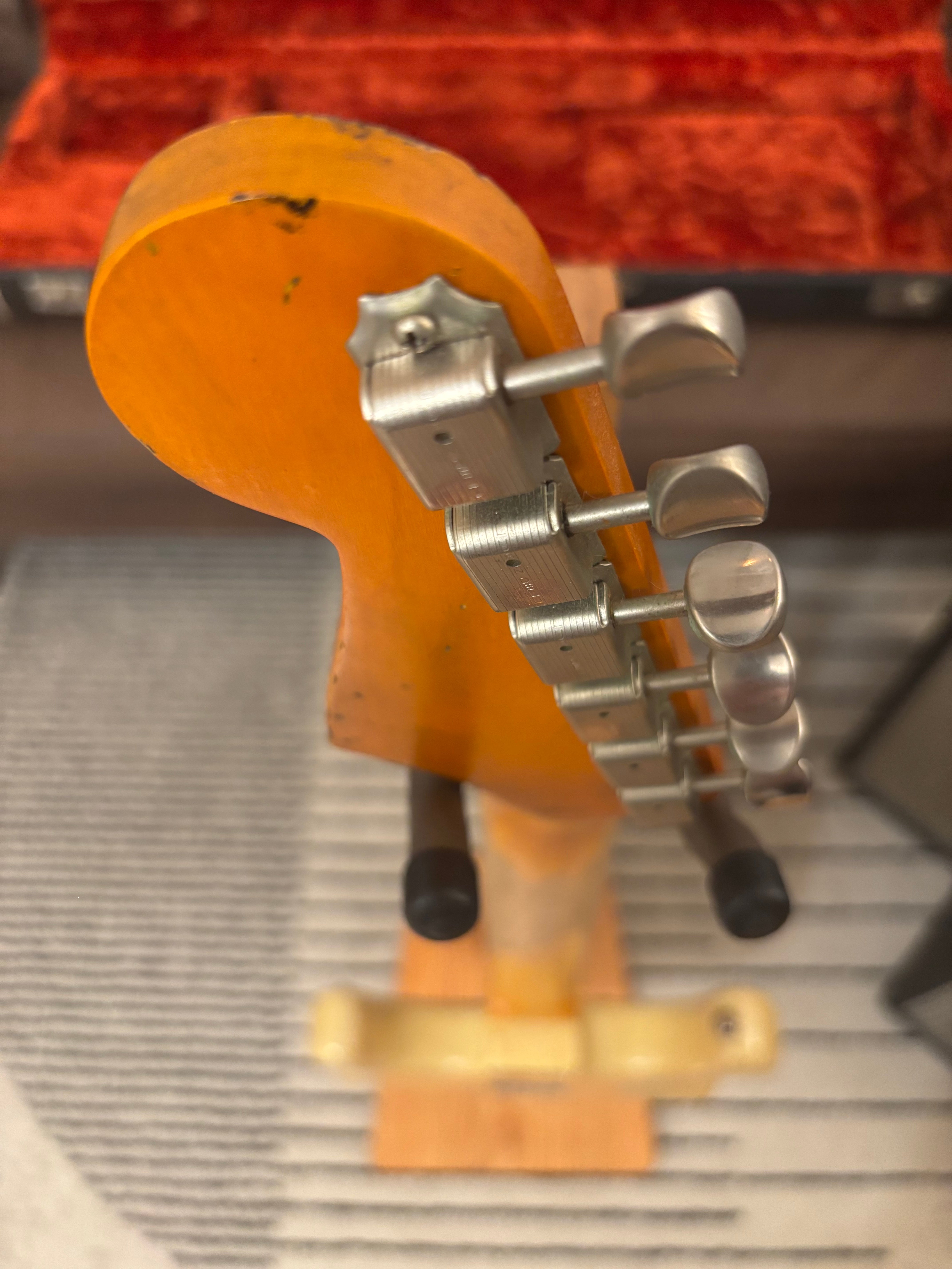 Fender Stratocaster 1962 GLAS Custom Honey Blonde Heavy Relic Light at 7.6lb Stunning