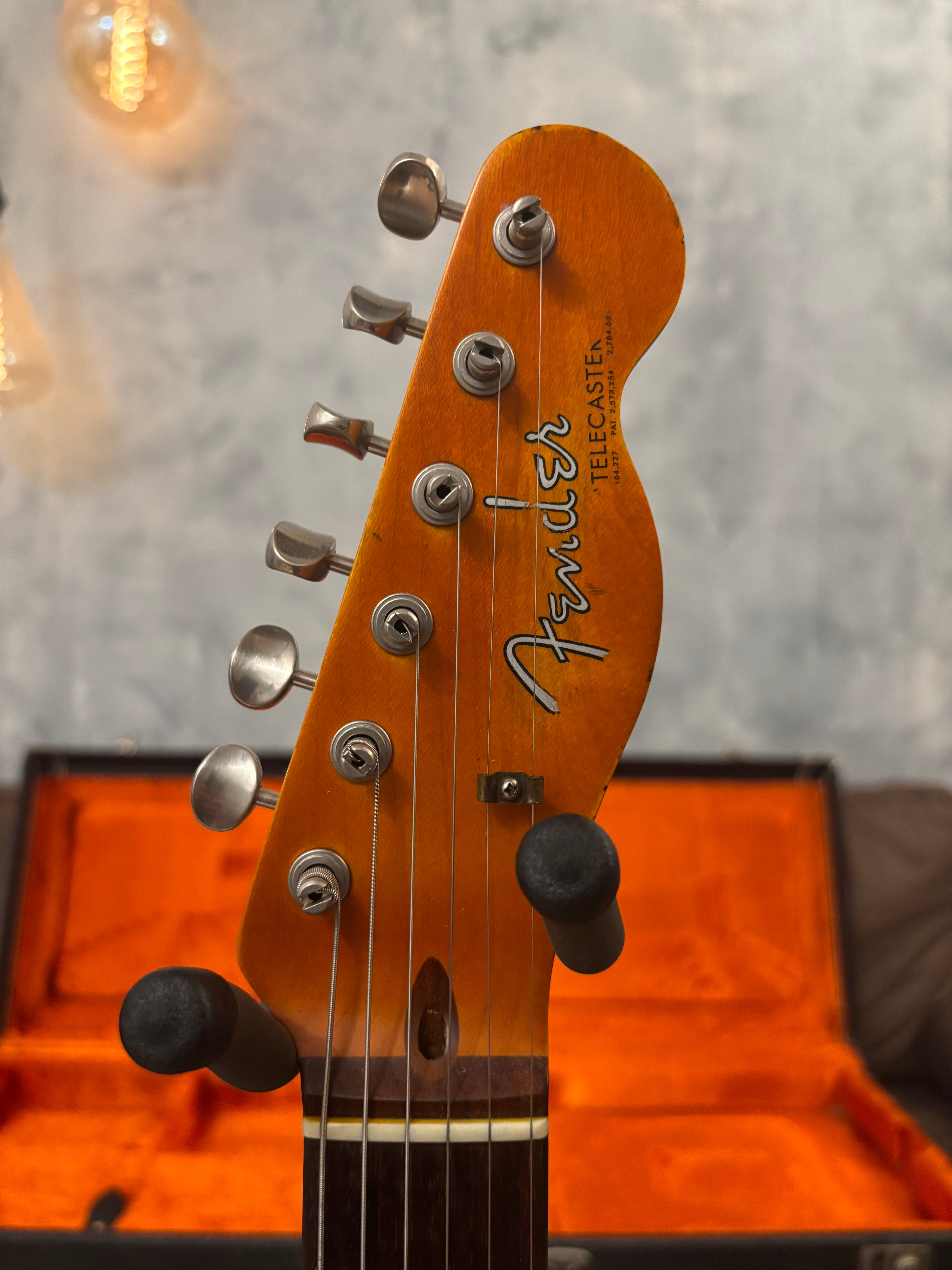 Fender Telecaster 1963 Rare Limited Run Trans Red Model RI. Feather light at 7.4lb