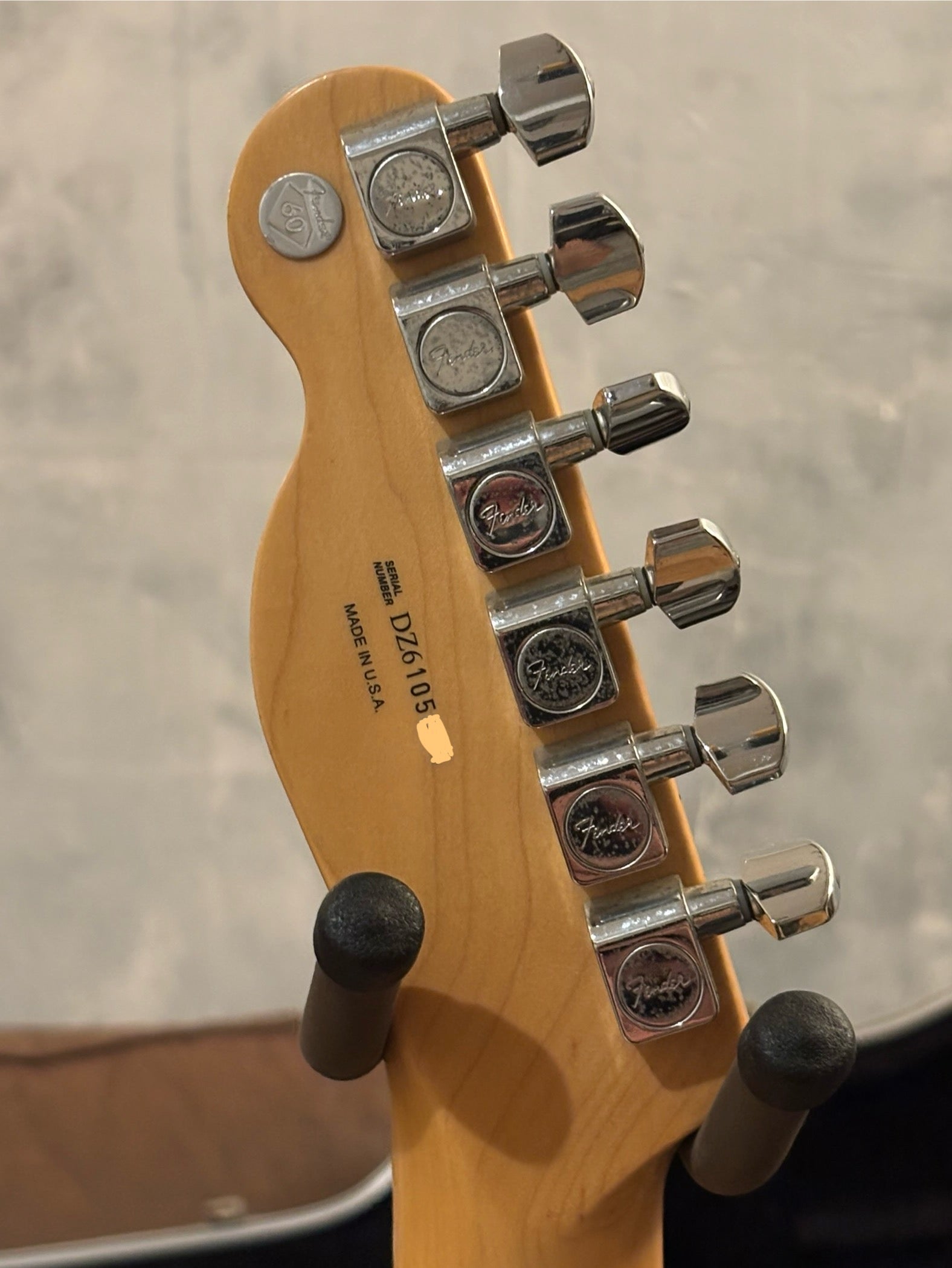 Fender American Deluxe Telecaster 2006 FSR Crimson Red ONY 7lb, Rare GC Exclusive, Black Headstock, ONLY 7lb