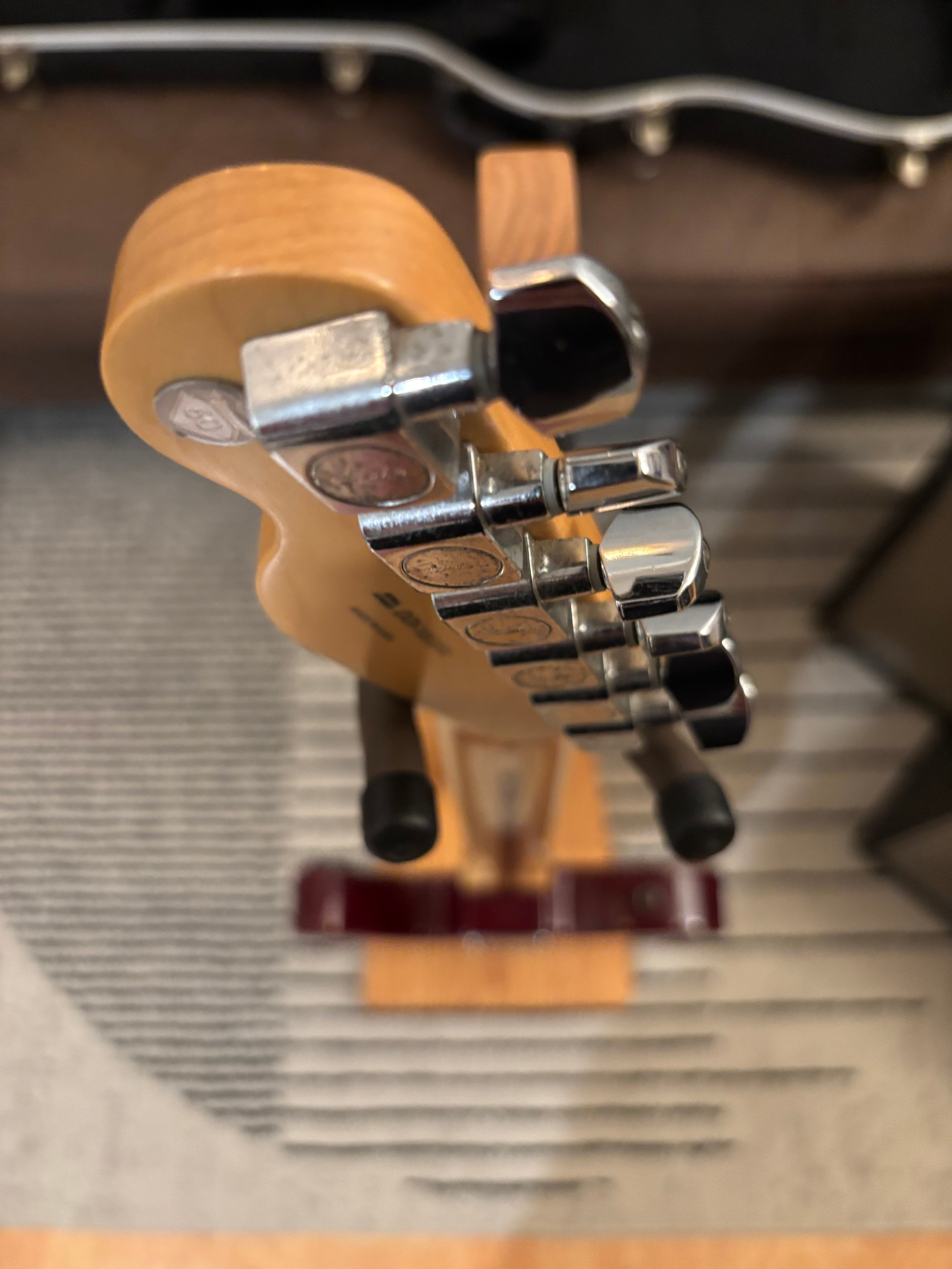Fender American Deluxe Telecaster 2006 FSR Crimson Red ONY 7lb, Rare GC Exclusive, Black Headstock, ONLY 7lb