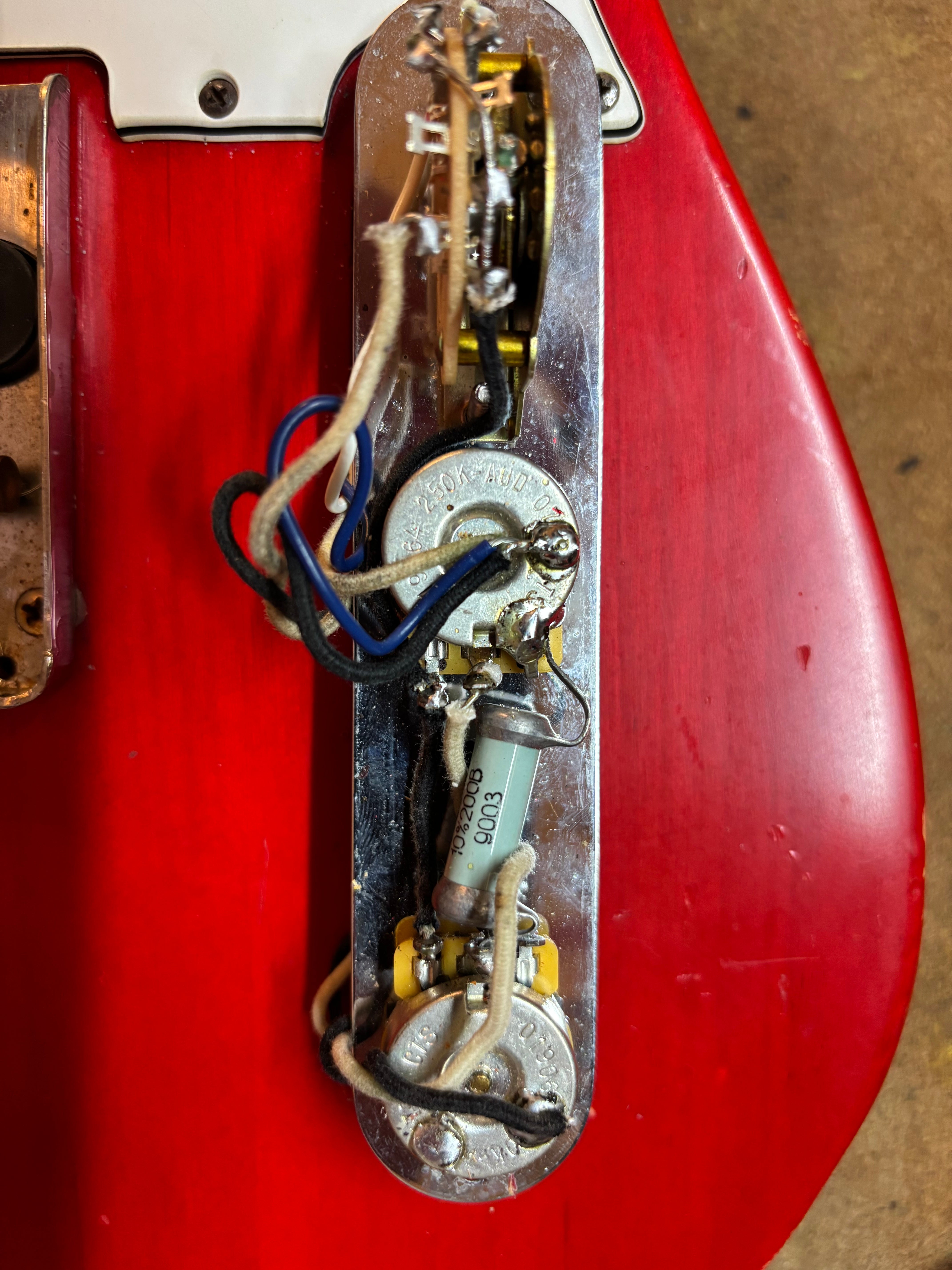 Fender Telecaster 1963 Rare Limited Run Trans Red Model RI. Feather light at 7.4lb