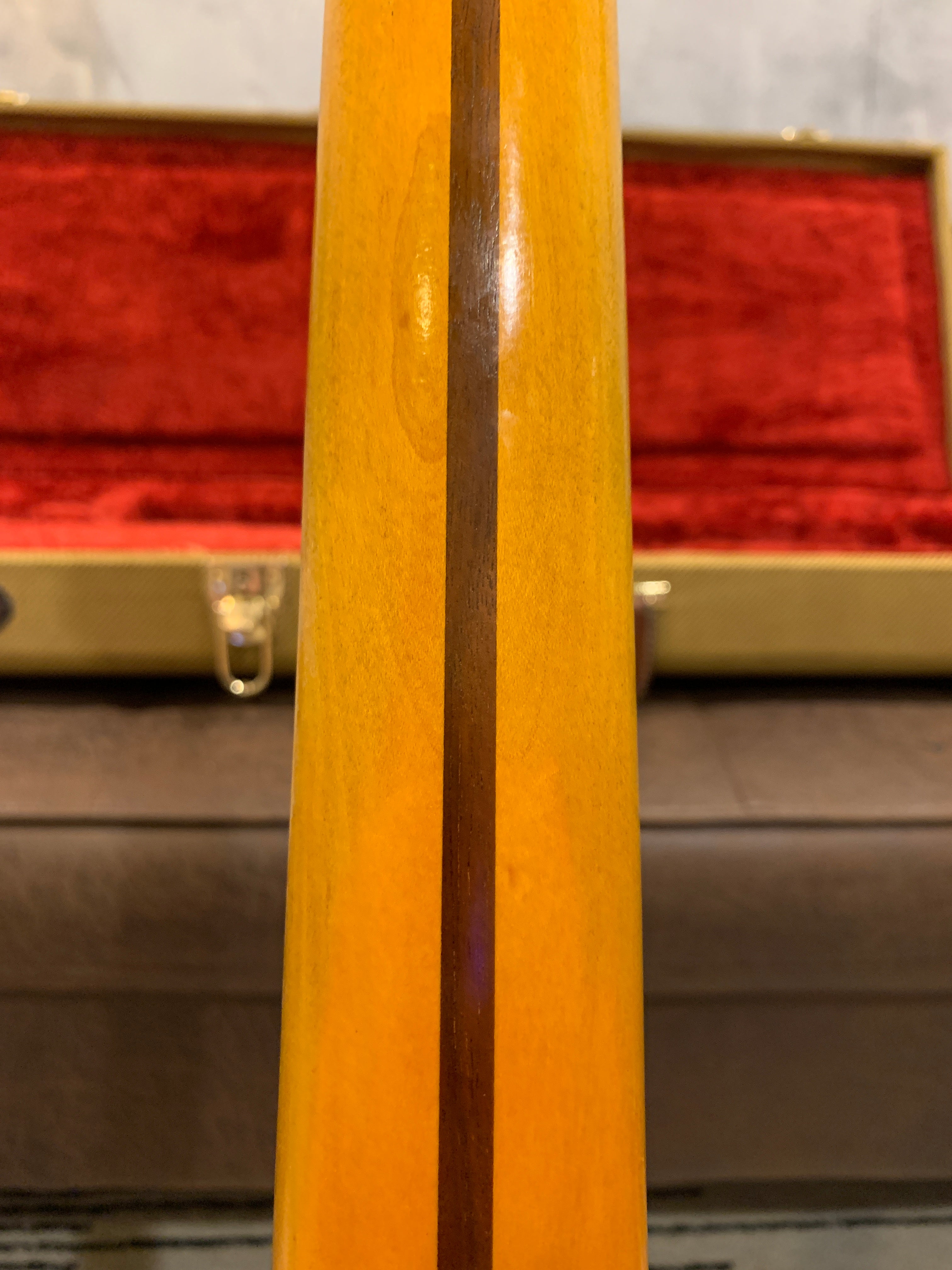 GLAS Custom Black Relic 61’ Stratocaster 7.4LB